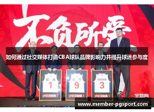 如何通过社交媒体打造CBA球队品牌影响力并提升球迷参与度