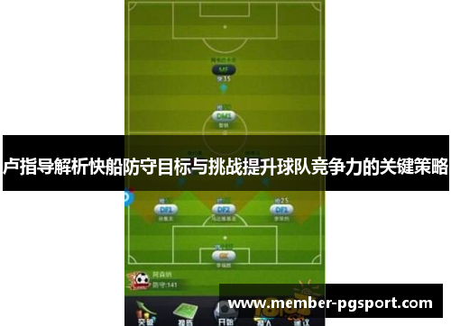 卢指导解析快船防守目标与挑战提升球队竞争力的关键策略