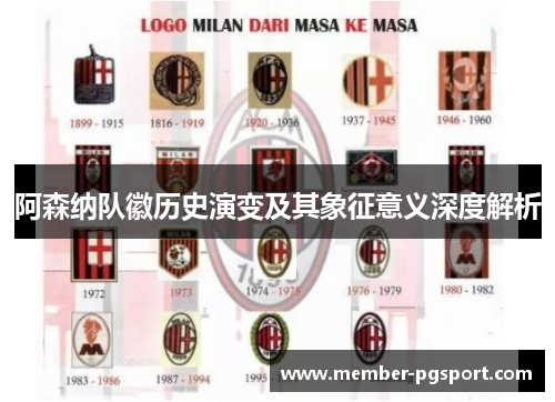 阿森纳队徽历史演变及其象征意义深度解析